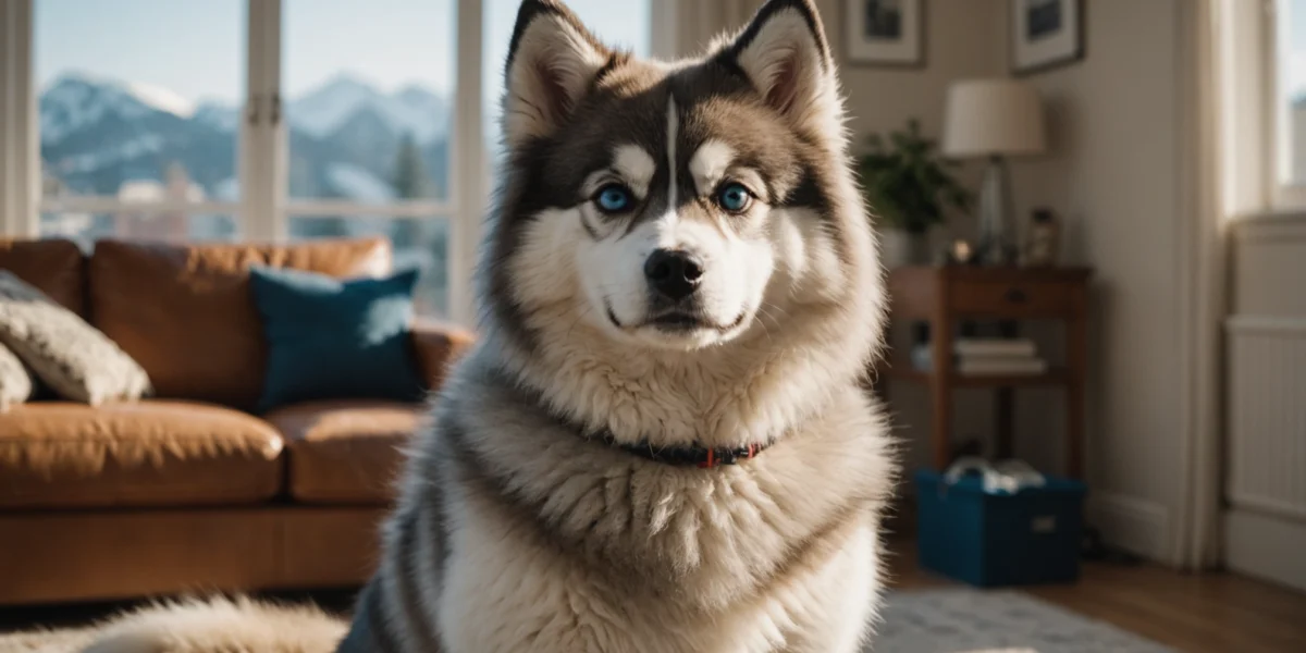 pomsky adulte taille