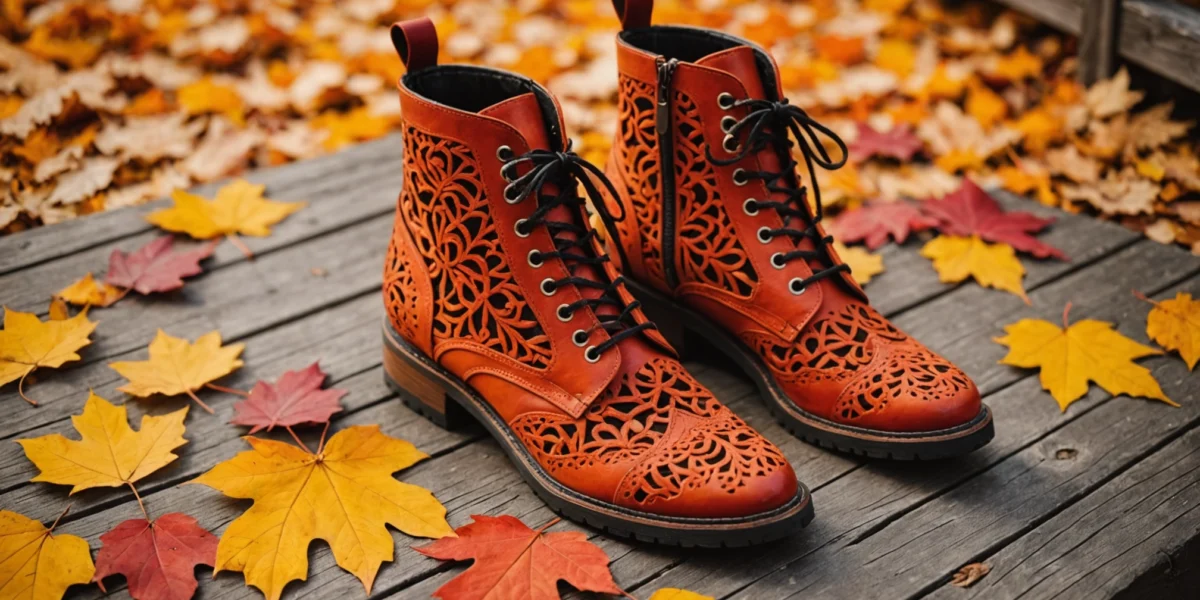 bottes ajourées